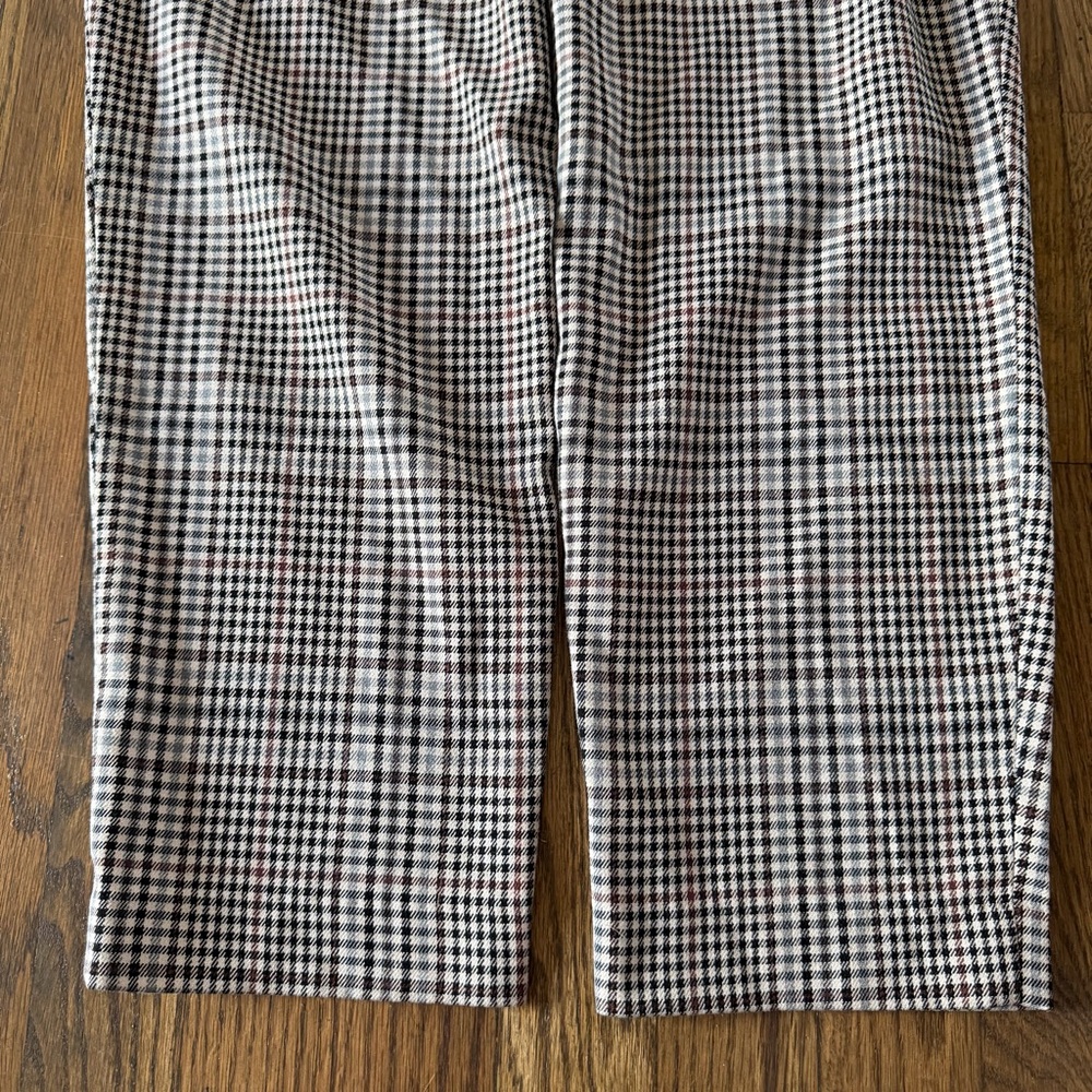 Zara Basic Pants Size S Women’s Checkered - Picture 14 of 14